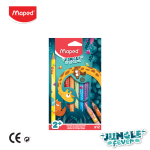 สีไม้ Jungle 12 สี ดินสอสี Maped CO/863700