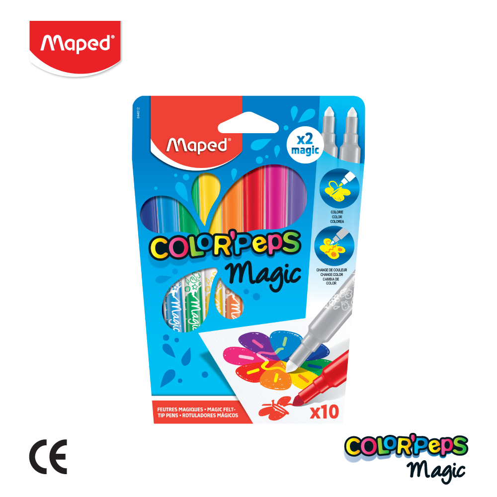 สีเมจิกเปลี่ยนสีได้ 10 สี COLOR'PEPS Maped FC/844612