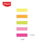 สติ๊กโน้ต NEON 5 สี Maped SL/759010