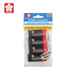 ยางลบ Foam ดำ SAKURA XRFW-60#49