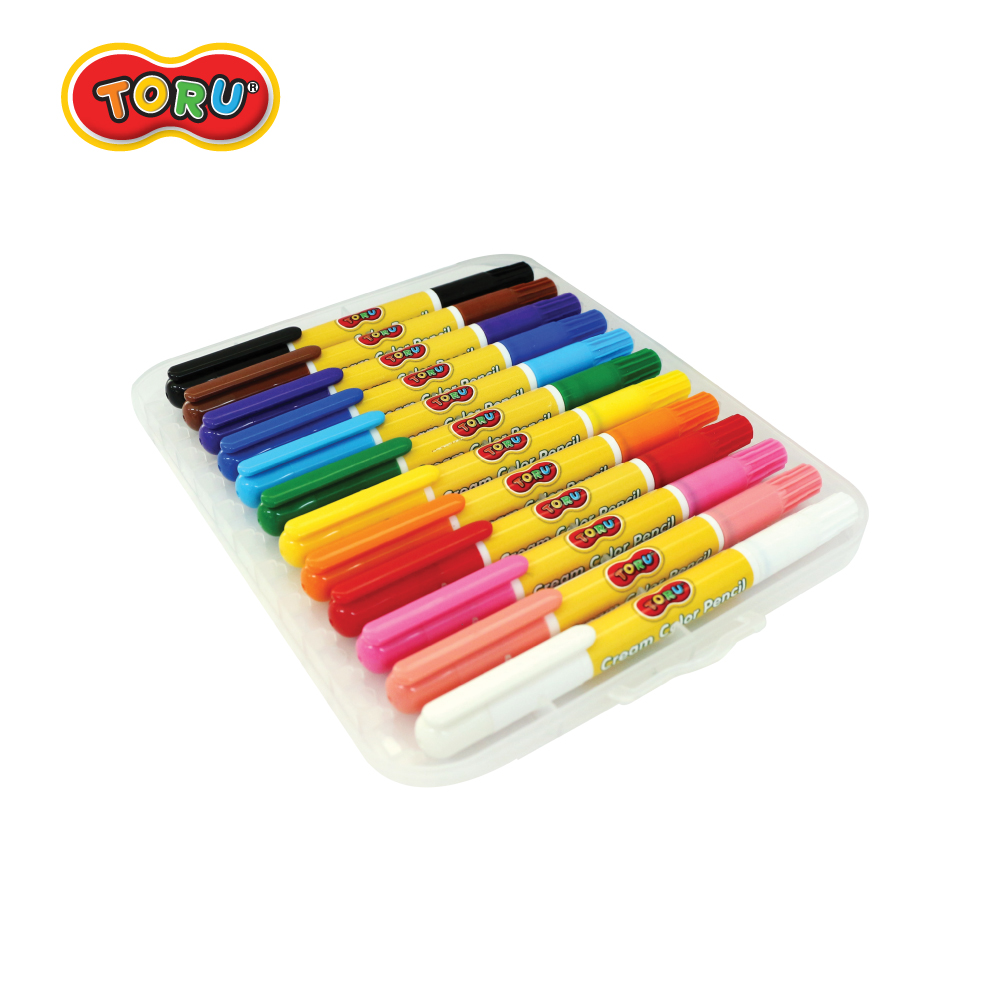 Cream Color Pencil 12 Colors TORU TR-CREAMCOLOR12