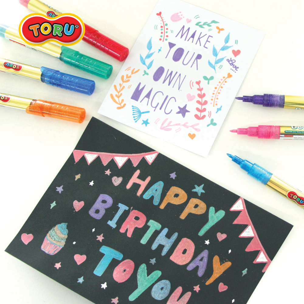 Deco Pen 7 Colors TORU TR-DECOCOLOR7