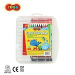 ปากกาสีเมจิก Super Washable 12 สี TORU TR-WMARKER12