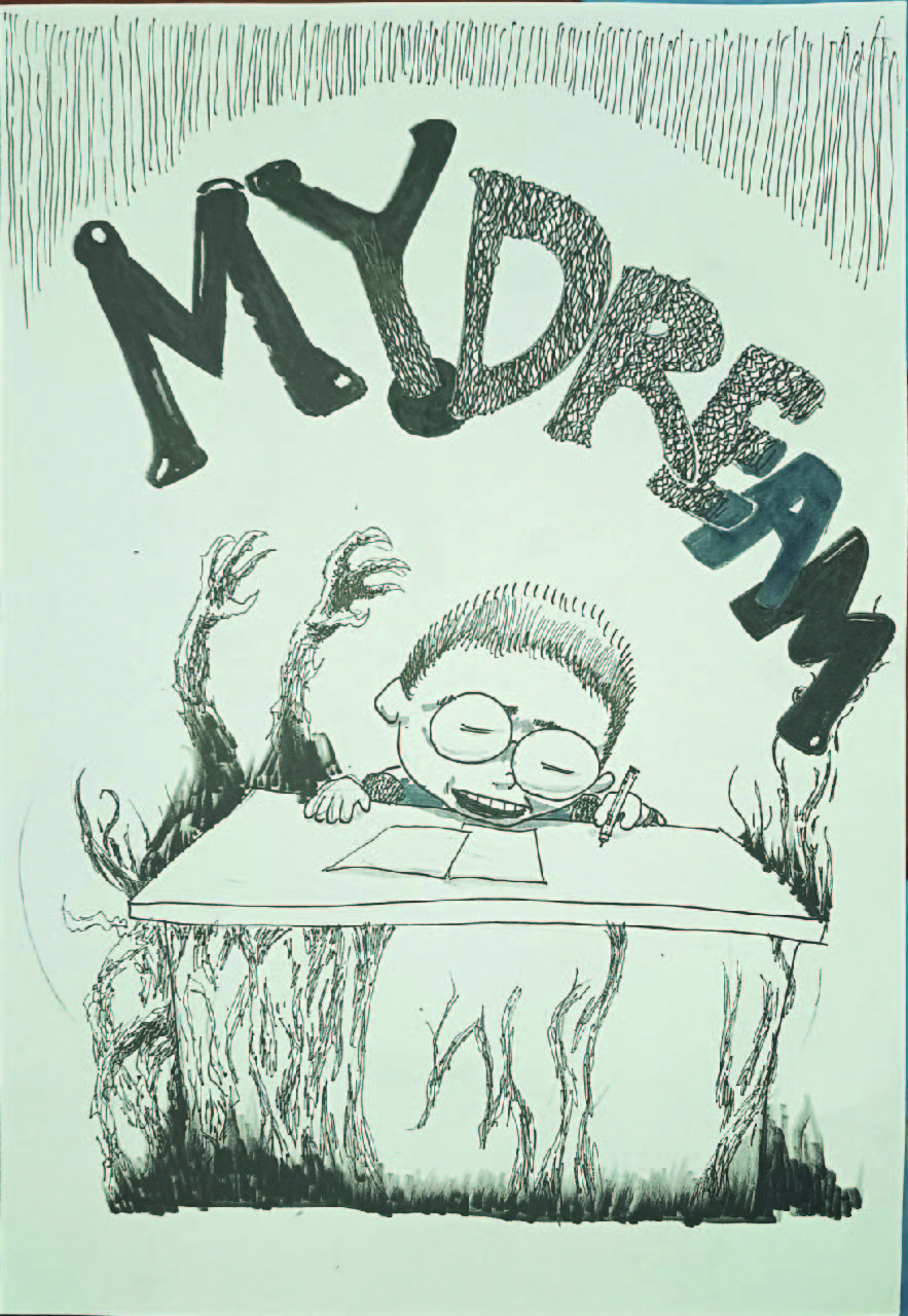 The dream of a cartoonist.